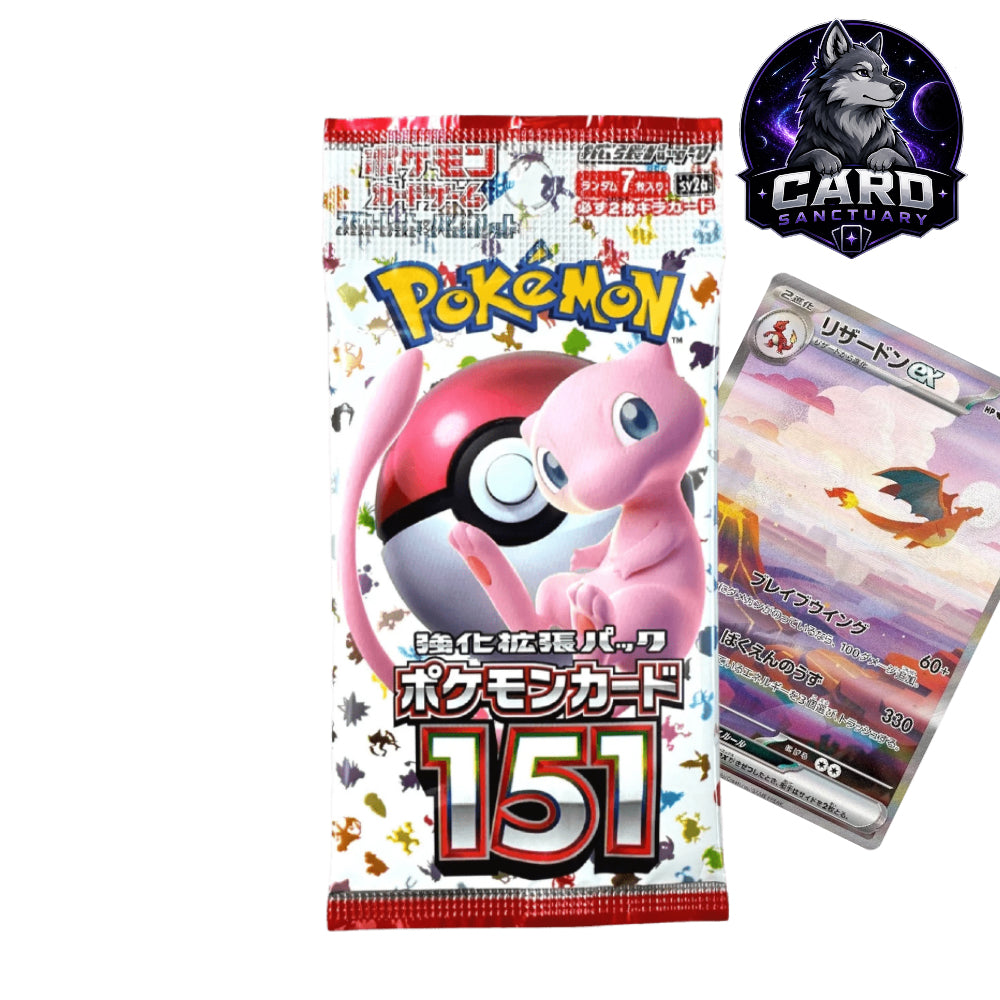 Pokémon TCG Japanese 151 Booster Pack