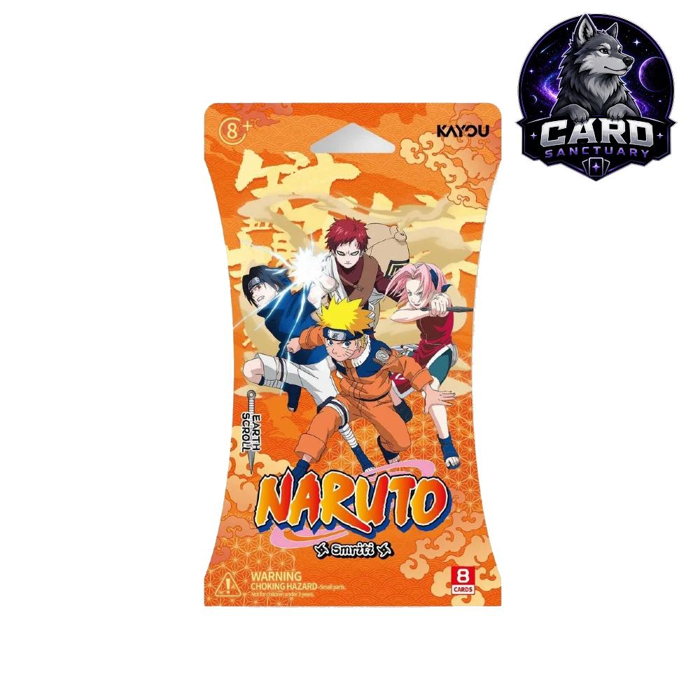Kayou Naruto Earth Scroll Series Booster Pack - Opened Live or Sent Sealed