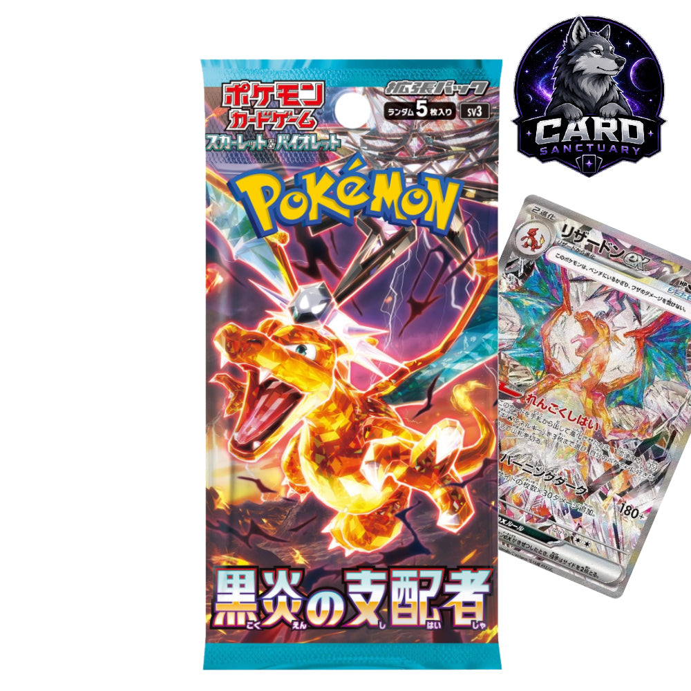Pokémon TCG Ruler of the Black Flame Booster Pack