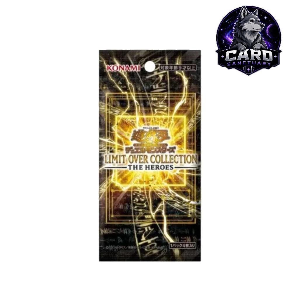 Yu-Gi-Oh! OCG Limit Over Collection: The Heroes Booster Pack (Japanese) - Opened Live or Sent Sealed