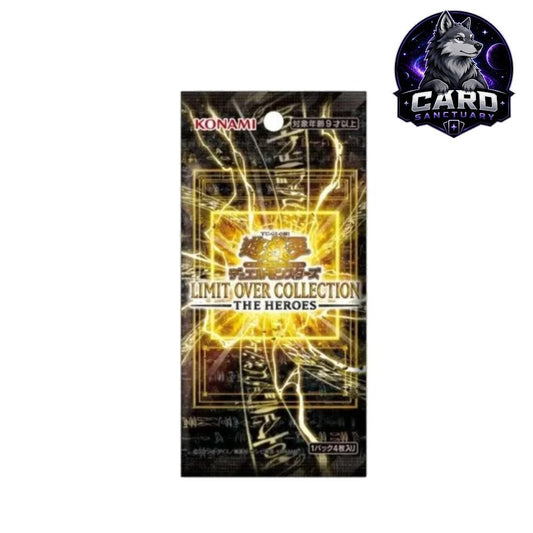 Yu-Gi-Oh! OCG Limit Over Collection: The Heroes Booster Pack (Japanese) - Opened Live or Sent Sealed