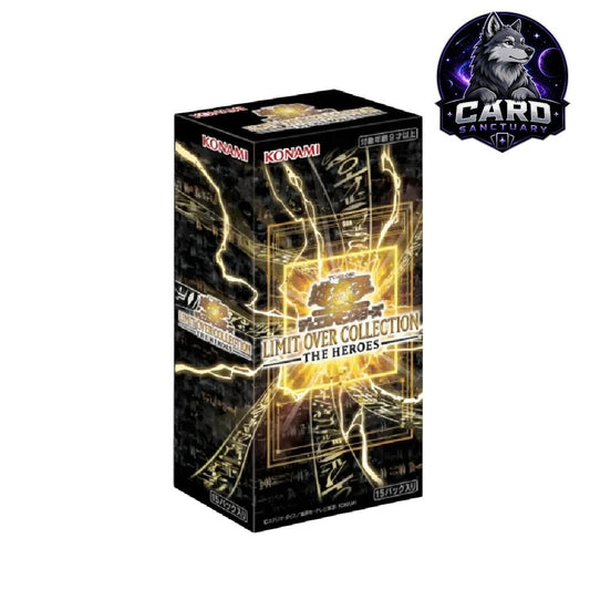 Yu-Gi-Oh!  OCG Limit Over Collection: The Heroes Booster Box (Japanese) - Opened Live or Sent Sealed