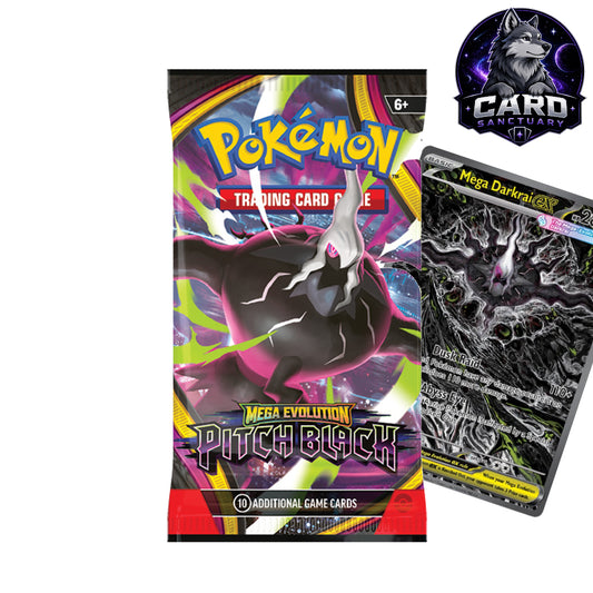 Pokemon TCG - Pitch Black 1x Booster Pack (Sealed & Authentic) - Opened Live or Sent Sealed