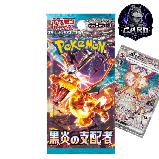 Pokémon TCG Ruler of the Black Flame Booster Pack