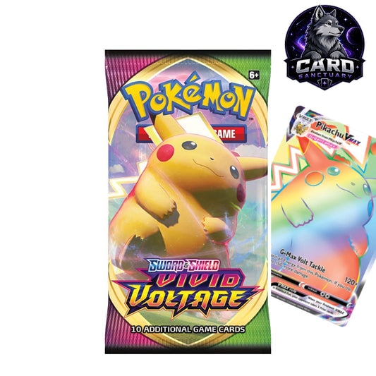 Pokemon TCG - Vivid Voltage 1x Booster Pack (Sealed & Authentic) - Opened Live or Sent Sealed